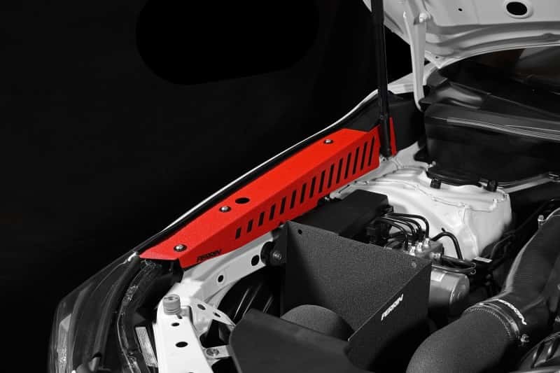 Perrin Performance — PERRIN 22-25 Subaru WRX Fender Shroud Set - Red - view 4