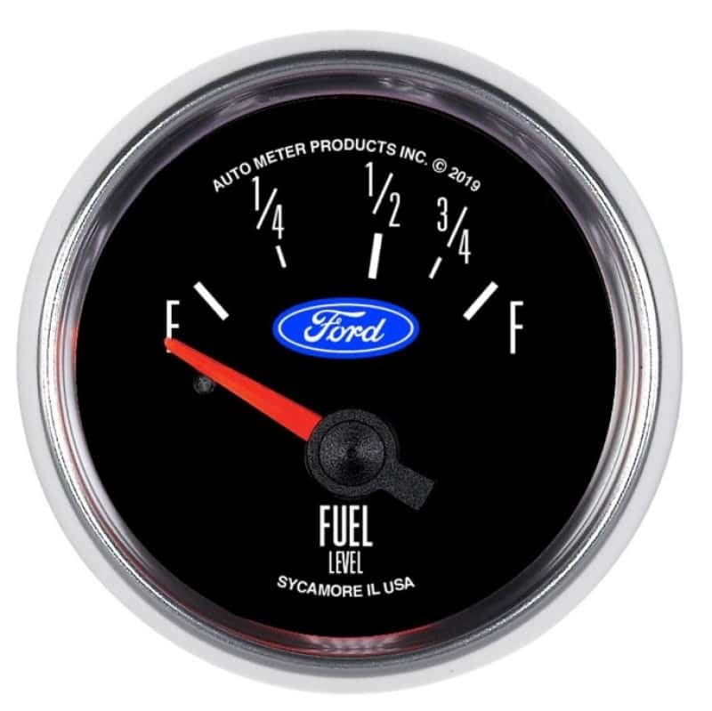AutoMeter — Autometer Ford 2-1/16in. Electric Fuel Level Gauge
2-1/16" FUEL LEVEL - view 2