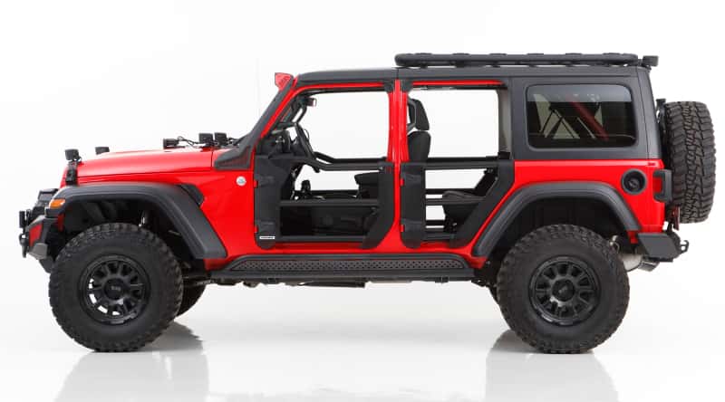 Go Rhino — Go Rhino 18-20 Jeep Wrangler JLU JL Frame Mount Sliders
Frame Mount Sliders - view 2