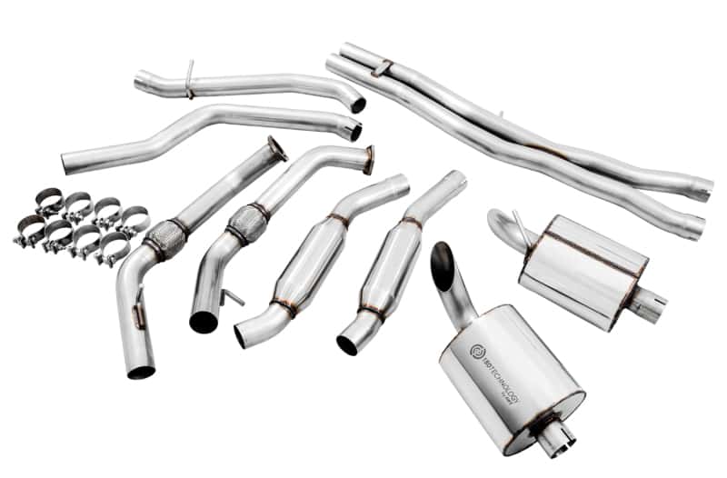 AWE Tuning — AWE Tuning Audi B9 SQ5 Resonated Touring Edition Cat-Back Exhaust - No Tips (Turn Downs)
Touring Exhaust - view 3