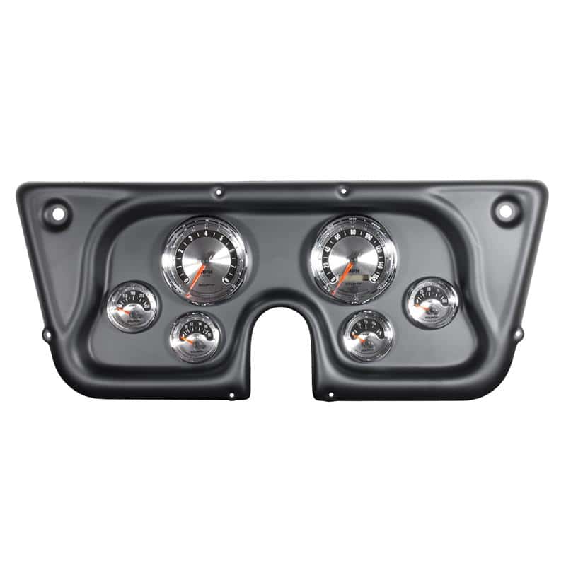 AutoMeter — Autometer American Muscle Gauge Kit 6 Pc Chevy Truck C/Suburban 67-72 Tach/Mph/Fuel/Oilp/Wtmp/Volt
GA KT CHV TRK 67-72A - view 2