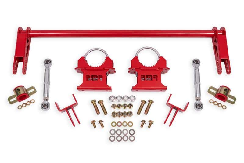 BMR Suspension — BMR 79-04 Ford Mustang 1.25in Rear Weld-on Anti-roll Bar Kit - Hollow - Red
Anti-roll Bar Kit - view 2