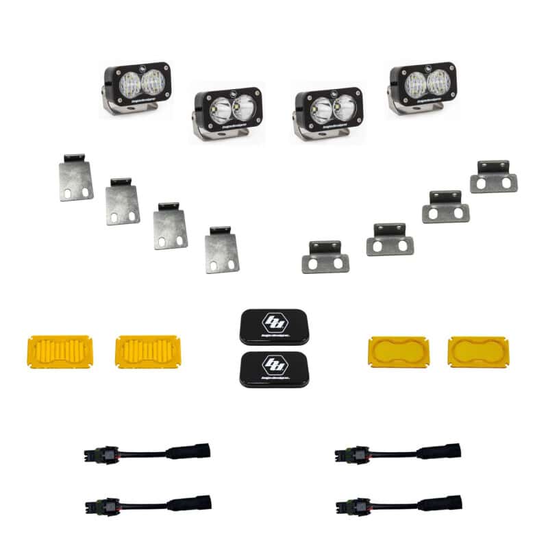 Baja Designs — Baja Designs S2 Pro Fog Pocket Kit - 2021+ Ford Raptor - view 1