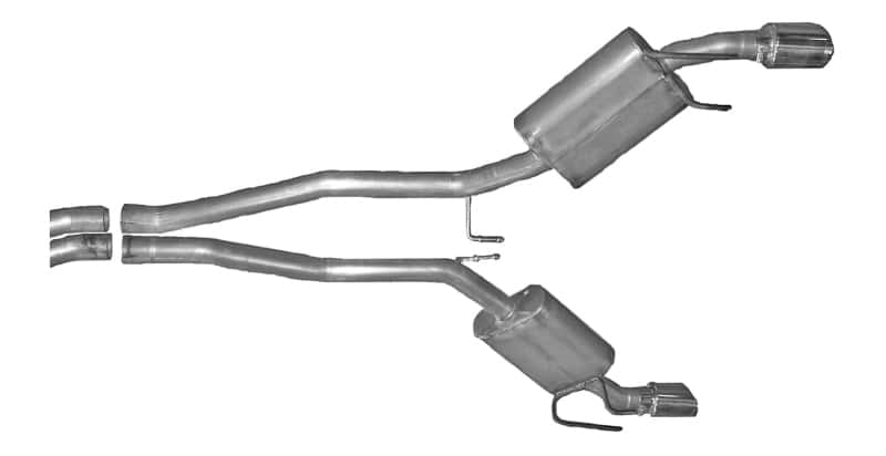 Gibson — Gibson 2010 Chevrolet Camaro SS 6.2L 2.25in Cat-Back Dual Exhaust - Stainless
Car - view 1