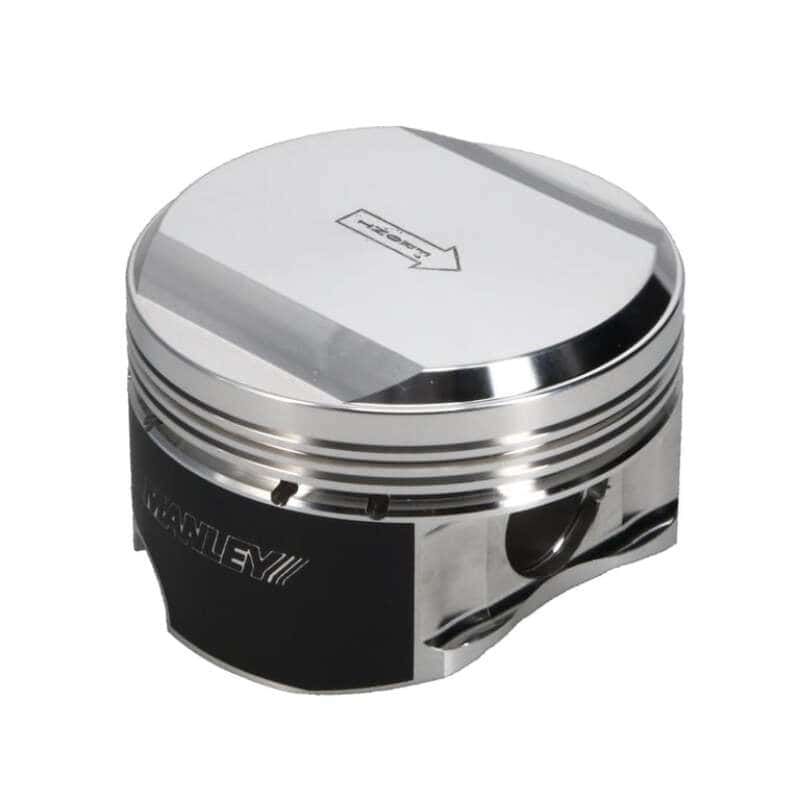 Manley Performance — Manley Nissan RB26DETT 86.25mm Bore 9.0 CR +17cc Dome Extreme Duty Piston Set w/ Rings
Piston Set - view 3