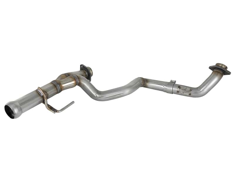 aFe — aFe POWER Twisted Steel Y-Pipe 2-1/4in 409 SS Exhaust System 2018 Jeep Wrangler (JL) V6-3.6L
Twisted Steel Y-Pipe - view 1