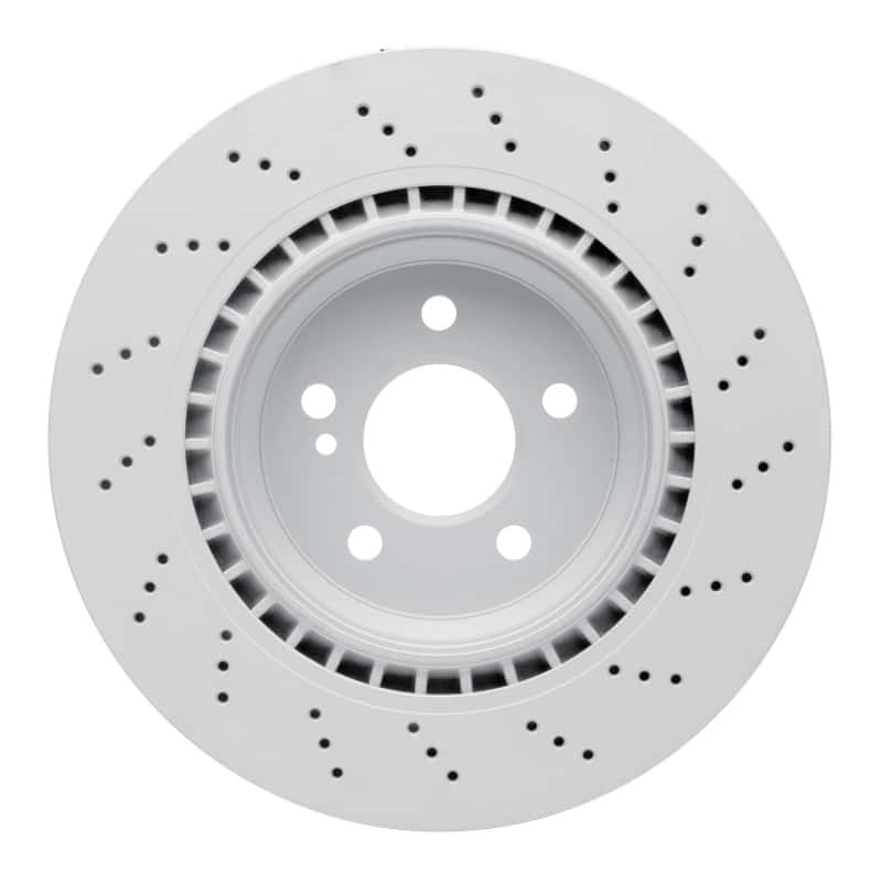 DFC — DFC 03-12 Mercedes-Benz SL63 AMG Rear Drilled GeoSPEC Coated Rotor - view 5
