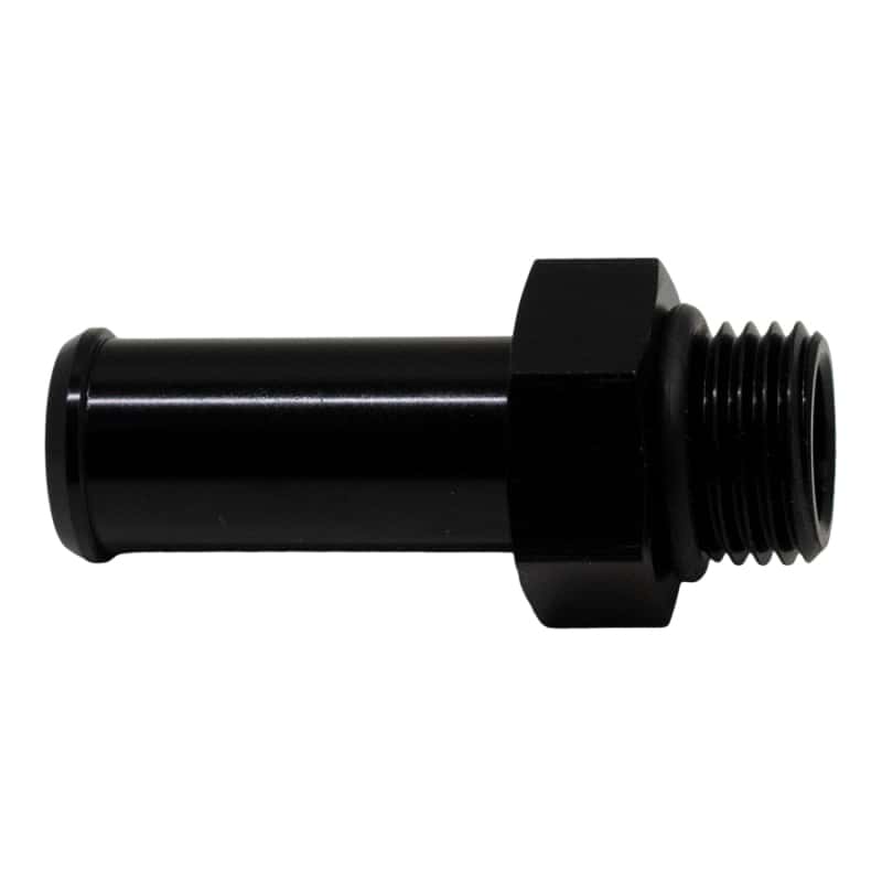 DeatschWerks — DeatschWerks 6AN ORB Male to 1/2in Male Barb Fitting (Incl O-Ring) - Anodized Matte Black
Lines & Fittings - view 1