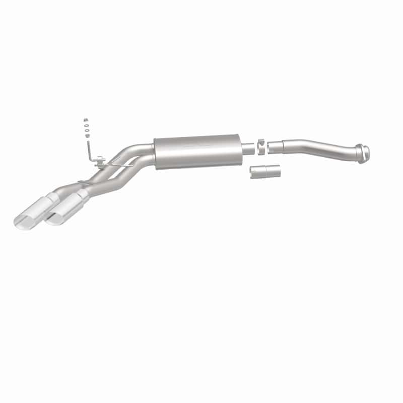Magnaflow — MagnaFlow 11-13 Ford F-150 Pickup Dual Same Side Before P/S Rear Tire Stainless CatBack Perf Exhaust
Cat-Back - view 6