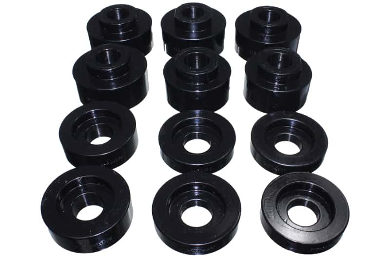 Energy Suspension — Energy Suspension 08-16 Ford F-250/F-350/F-450/F-550 Super Duty STD/Super Cab Black Body Mount Set
BodyMntBshKt - view 3