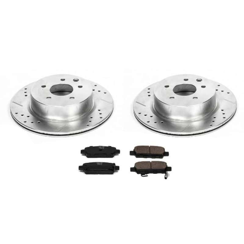 PowerStop — Power Stop 08-12 Infiniti EX35 Rear Z23 Evolution Sport Brake Kit - view 1