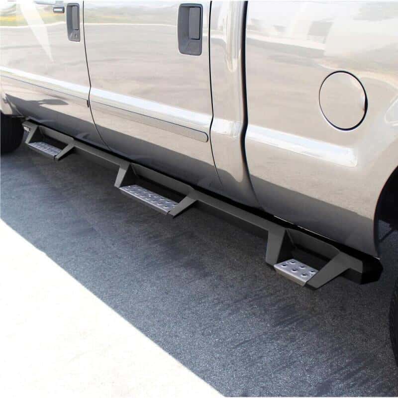 Westin — Westin/HDX 99-16 Ford F-250/350 Crew Cab (6.75ft Bed) Stainless Drop Nerf Step Bars - Textured Black
Nerf/StepBarWTW - view 6