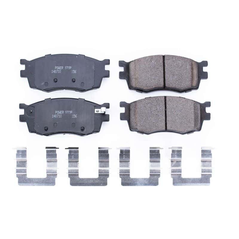 PowerStop — Power Stop 06-11 Hyundai Accent Front Z17 Evolution Ceramic Brake Pads w/Hardware
Z17 Brake Pads - view 1
