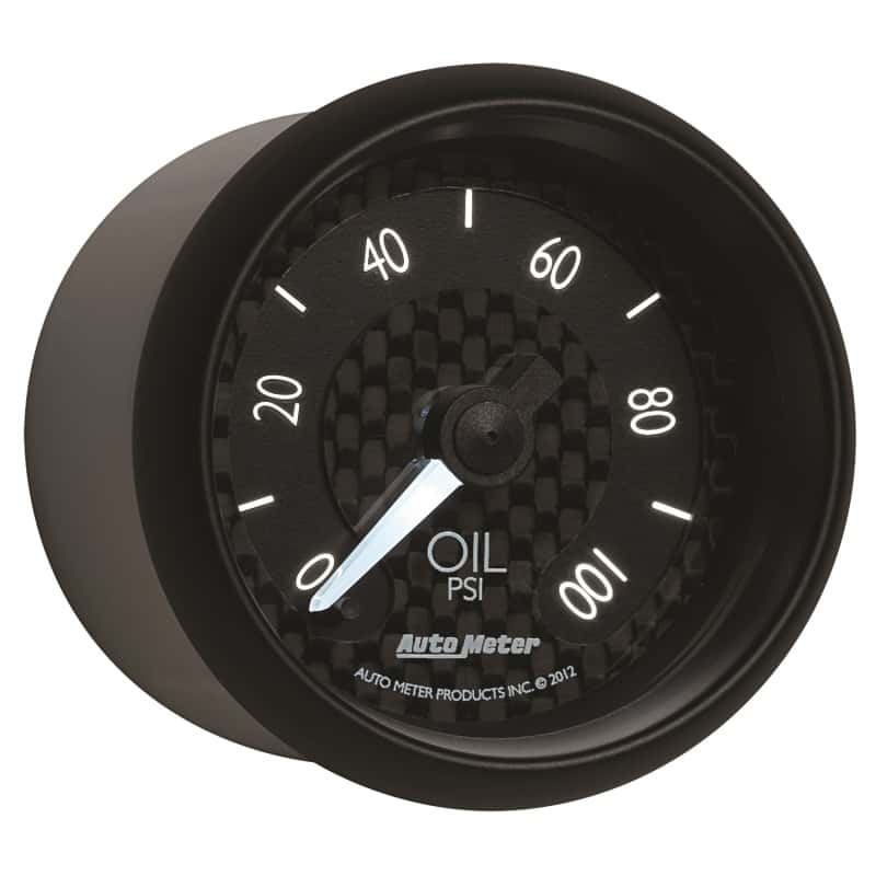 AutoMeter — Autometer GT Series 52mm Full Sweep Electronic 0-100 PSI Oil Pressure Gauge
2-1/16" OIL PRESS, 0 - view 12