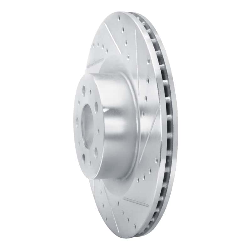 R1 Concepts — R1 20-25 Tesla Model Y Front Right Drilled & Slotted Silver Brake Rotor
R1 Brake Rotor Drill - view 2