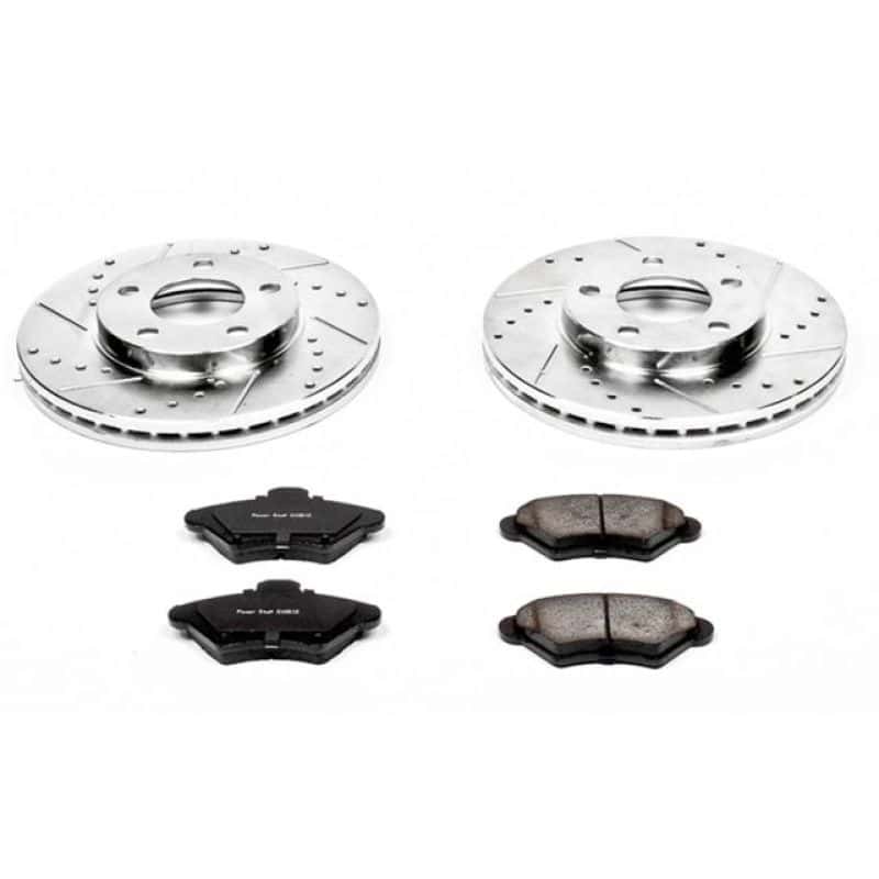 PowerStop — Power Stop 94-98 Ford Mustang Front Z23 Evolution Sport Brake Kit - view 1
