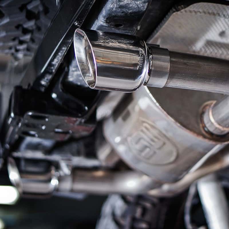 Stainless Works — Stainless Works 2007-17 Jeep Wrangler Axle Back Exhaust
Exhaust System - view 18