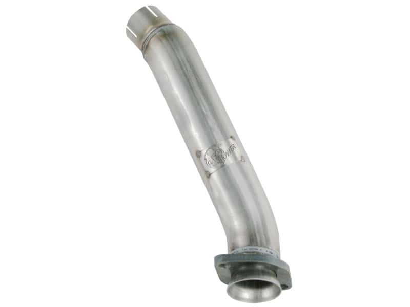 aFe — aFe Power Twisted Steel Loop Delete D/P Aluminized Steel 12-18 Jeep Wrangler (JK) V6 3.6L
Loop-Delete Downpipe - view 1