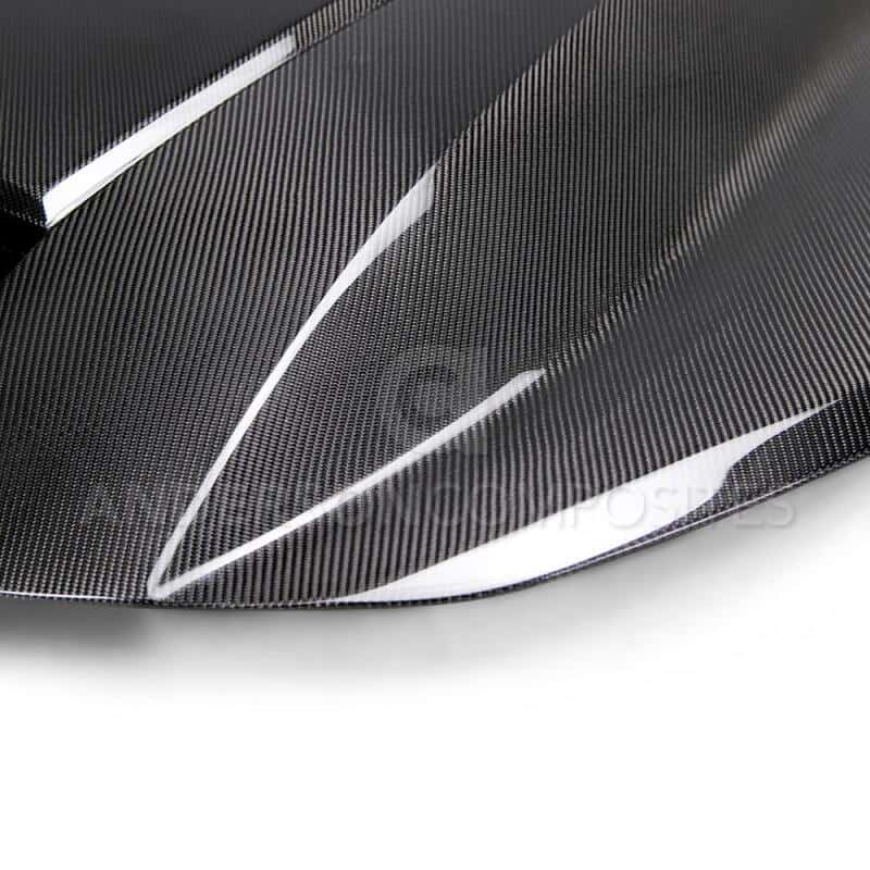 Anderson Composites — Anderson Composites 2016+ Chevy Camaro Carbon Fiber Double Sided Hood - view 5