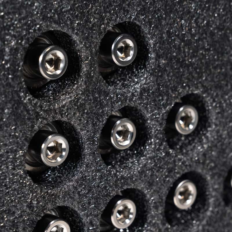 Wheel Mate — Wheel Mate Titanium Wheel Stud Conversion (Raw Ti) - M14x1.25 to M14x1.5 - 74mm - 60deg Lug Nut
whmTIM14C6074R - view 4
