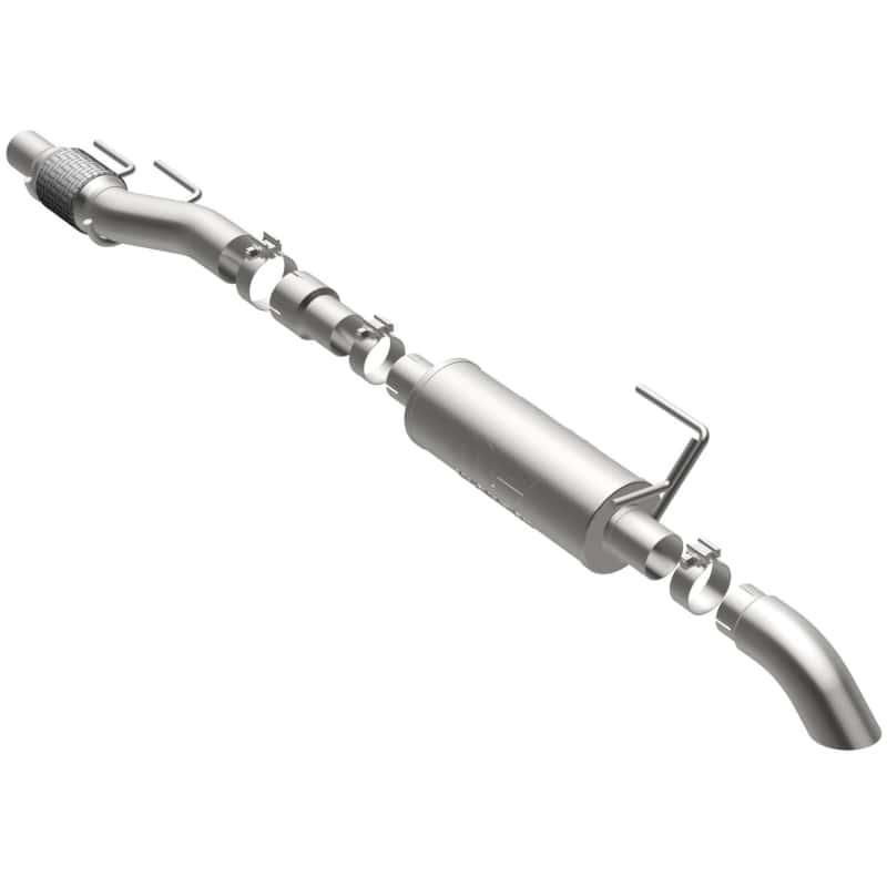 Magnaflow — MagnaFlow Cat-Back, SS, 2.5/3in, Turn Down In Front Rear Tire 2015 Ford F150 2.7L V6T Ext Cab
Cat-Back - view 25
