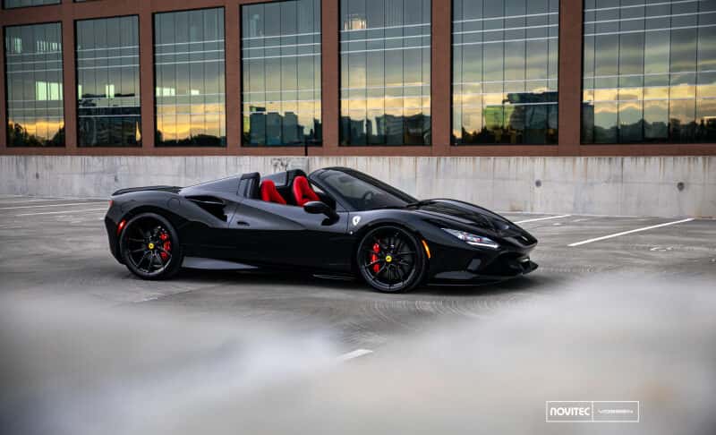 Vossen — Vossen x Novitec NF10 21x9in - 5x114.3 BP - ET35 - Gloss Black Ferrari 488 / F8 Front Wheel - view 5