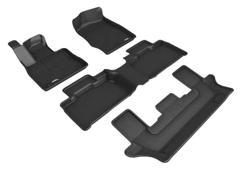3D MAXpider — 3D MAXpider 2020-2022 Ford Explorer 1st/2nd/3rd Row Floor Mats - Black
Floor Mat Set - view 1