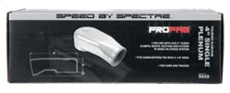 Spectre — Spectre Plenum 4in. OD x 9in. (Air Cleaner to Stud Inlet) - Single - view 6