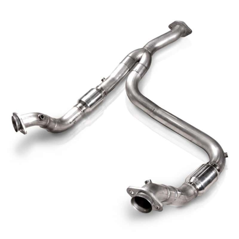 Stainless Works — Stainless Works 2011-14 F-150 3.5L 3in Downpipe High-Flow Cats Y-Pipe Factory Connection
Exhaust System - view 1