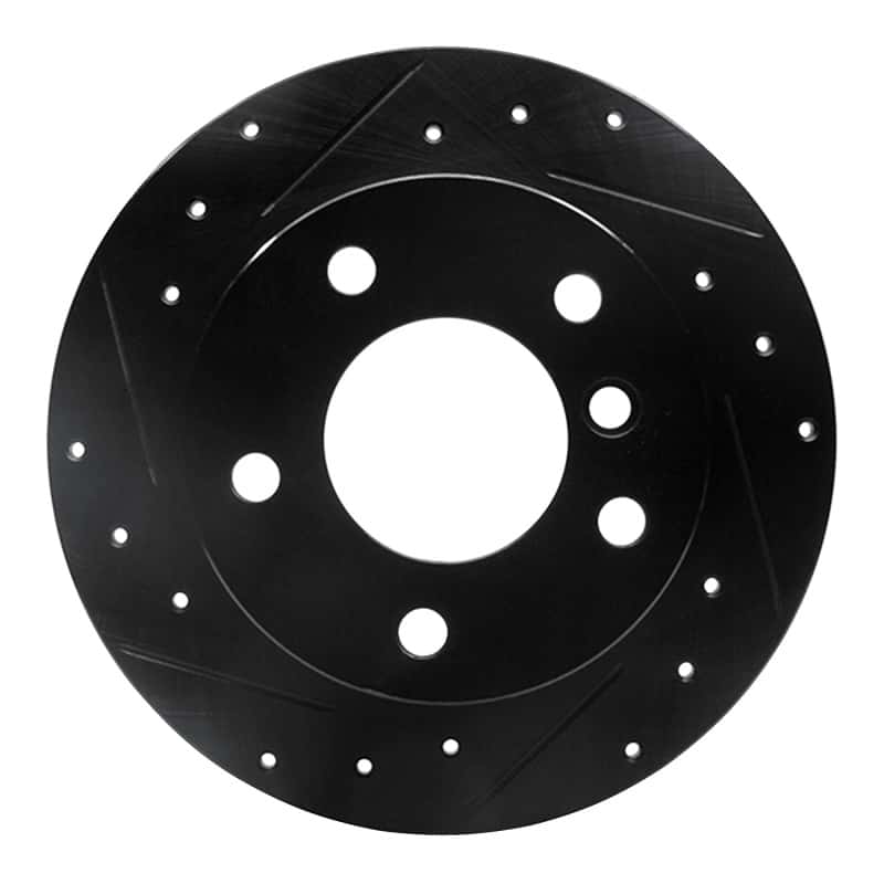 R1 Concepts — R1 96-02 BMW Z3 Rear Left Drilled & Slotted Black Brake Rotor
R1 Brake Rotor Drill - view 1