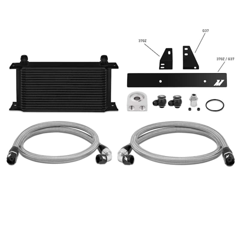 Mishimoto — Mishimoto 09+ Nissan 370Z / 08+ Infiniti G37 (Coupe Only) Oil Cooler Kit - view 24