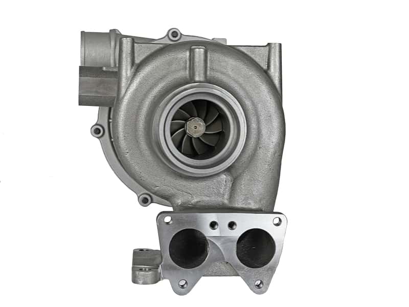 aFe — aFe BladeRunner Turbocharger GM Diesel Trucks 04.5-10 V8-6.6L (td) LLY/LBZ/LMM
Turbocharger - view 3