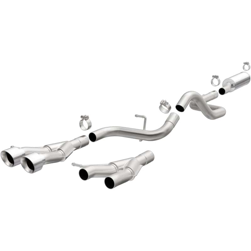 Magnaflow — MagnaFlow Cat-Back 2013-2017 Hyundai Veloster L4 Turbo 2.25in SS Street Series 4in Polished Tips
Cat-Back - view 32