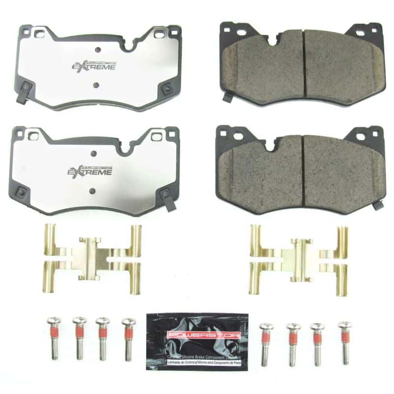 PowerStop — Power Stop 2020 Chevrolet Corvette Front Z26 Extreme Street Brake Pads w/Hardware
Z26 Brake Pads - view 1