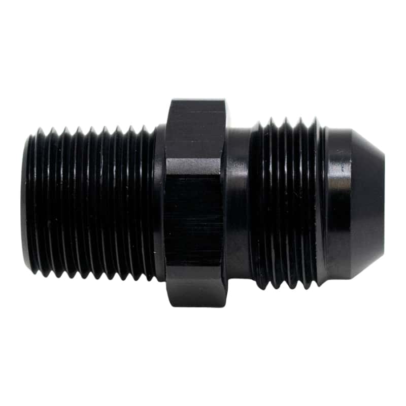 DeatschWerks — DeatschWerks 8AN Male Flare to 3/8in Male NPT Adapter - Anodized Matte Black
Lines & Fittings - view 1