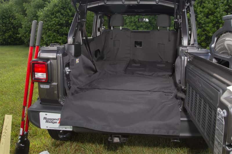 Rugged Ridge — Rugged Ridge C3 Cargo Cover 18-22 Jeep Wrangler JL 4dr (Excl. 4XE Models)
Cargo Area Liner
OFFROAD_INTERIOR - view 2