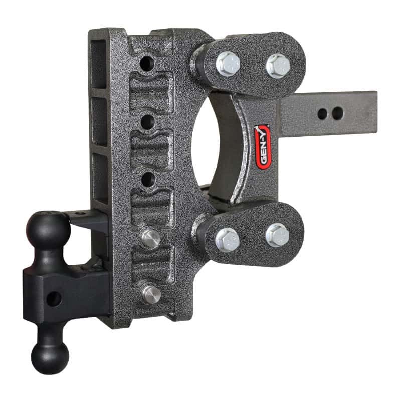 GEN-Y Hitch — Gen-Y The Boss Torsion-Flex 2.5in Shank 9in Drop 32K Hitch w/GH-0161 Dual-Ball/GH-0162 Pintle Lock
Drop Hitch - view 2