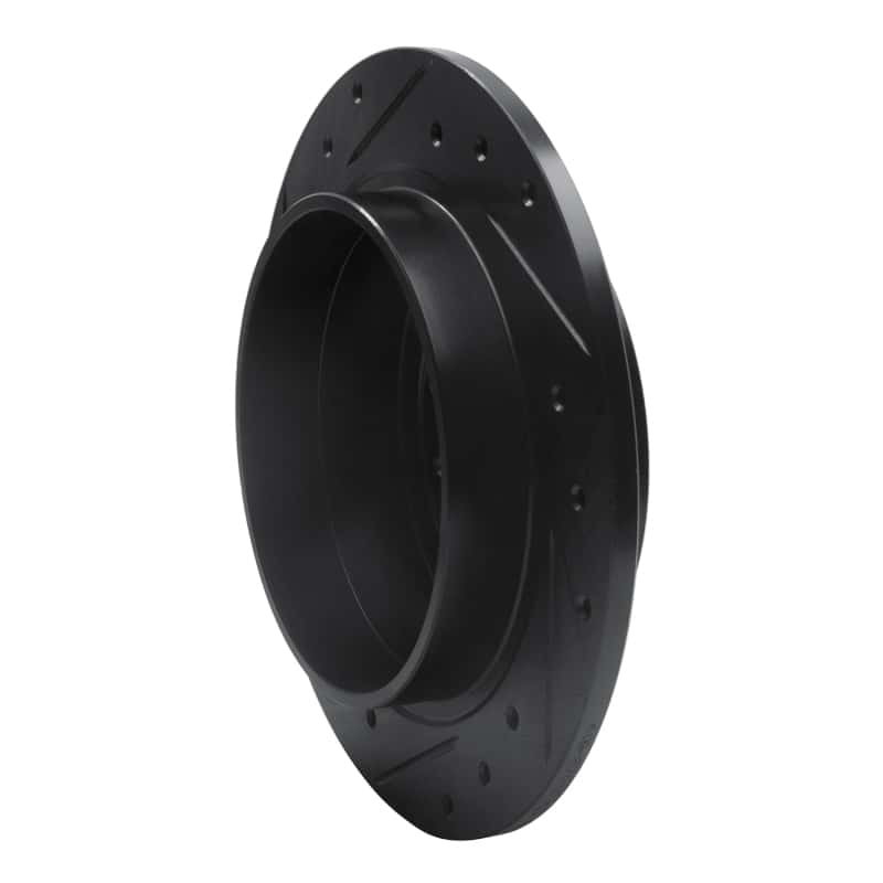 R1 Concepts — R1 95-97 Volvo 960 Rear Right Drilled & Slotted Black Brake Rotor
R1 Brake Rotor Drill - view 4