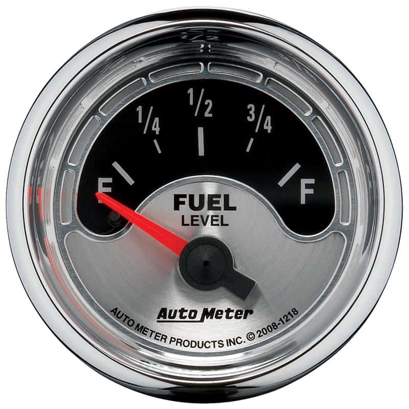 AutoMeter — Autometer American Muscle Gauge Fuel Level 2 1/16in 16e To 158f Elec American Muscle
GA 2" FUEL 16-158 AM - view 1