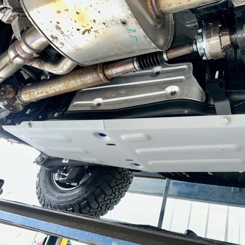 Rival 4x4 — Rival 2024-2026 Ford Ranger Raptor  Aluminum Gas Tank Skid Plate
Gas Tank Skid Plate - view 3
