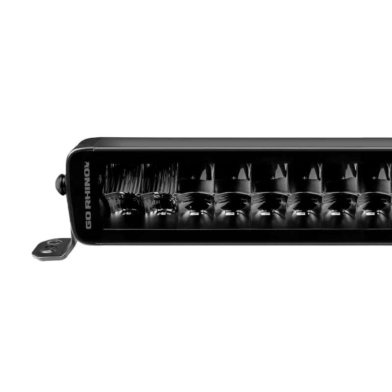 Go Rhino — Go Rhino Xplor Blackout Series Dbl Row LED Light Bar (Side/Track Mount) 21.5in. - Blk
BLKOUT - 20"LightBar - view 11