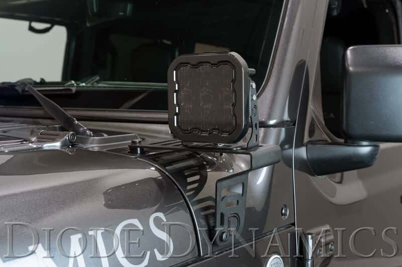 Diode Dynamics — Diode Dynamics SS5 LED Pod Cover Smoked - view 3