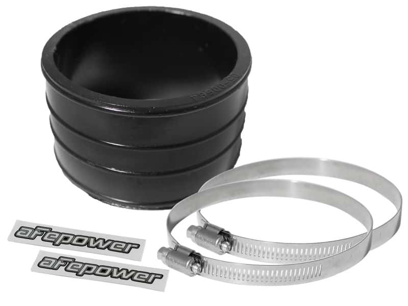 aFe — aFe Magnum FORCE Cold Air Intake System Spare Parts Kit (3in ID x 2in L) Straight Coupler - Black
Intake Coupling Kit - view 1