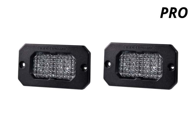 Diode Dynamics — Diode Dynamics Stage Series 2in LED Pod Pro - White Combo Flush ABL (Pair) - view 4