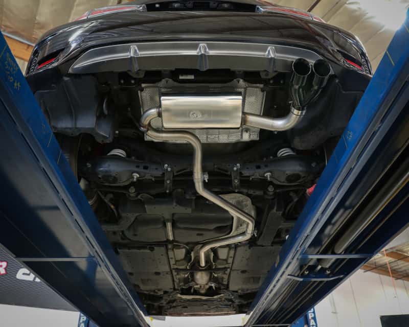 aFe — aFe POWER Takeda 2in to 2-1 304 SS Cat-Back Exhaust w/ Black Tips 11-17 Lexus CT200h 1.8L
Cat-Back Exhaust - view 2
