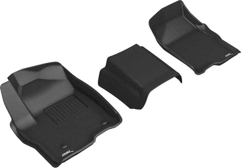 3D MAXpider — 3D MAXpider 19-21 GMC Sierra Silverado Double/Crew Bench Seat Kagu 1st Row Floormats - Black
Floor Mat Set - view 1