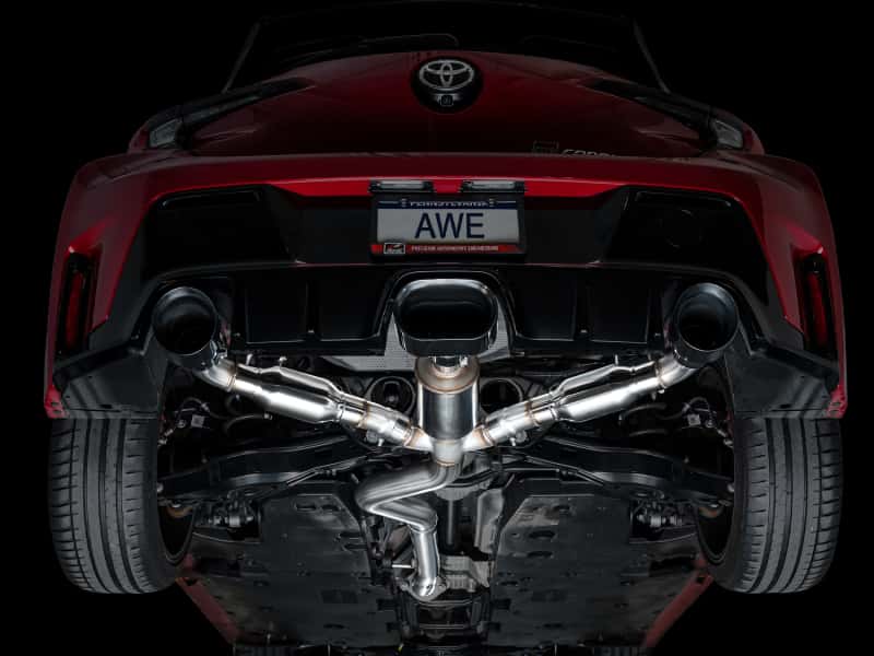 AWE Tuning — AWE Tuning 2023+ Toyota GR Corolla Track Edition Exhaust - Diamond Black Tips
Track Catback - view 18