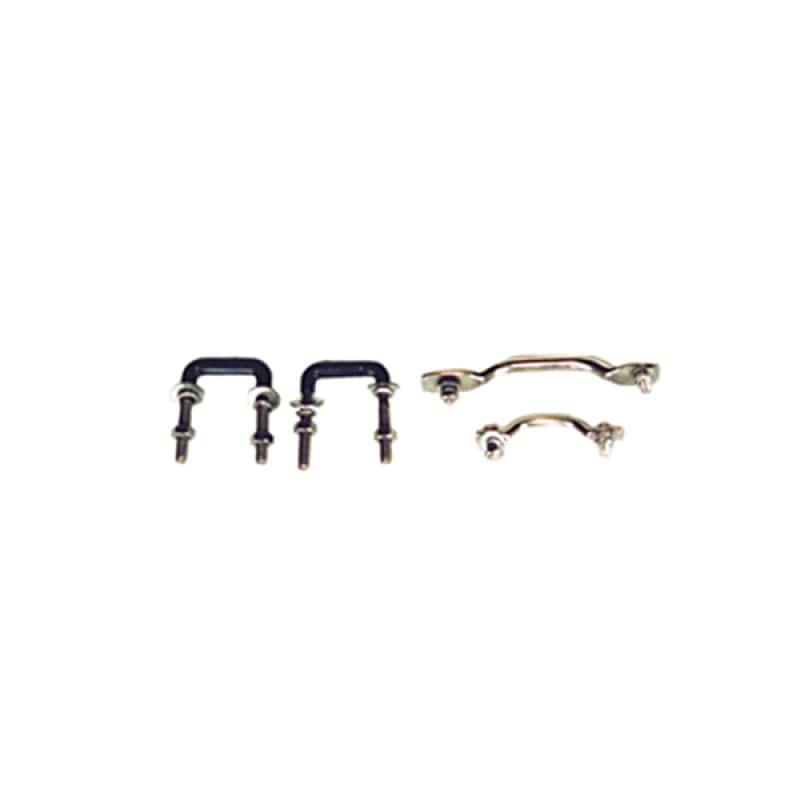 Rugged Ridge — Rugged Ridge 55-95 Jeep CJ / Jeep Wrangler Stainless Steel Windshield Tie Down Kit
OFFROAD_EXTERIOR
WnshldTieDownKt - view 1