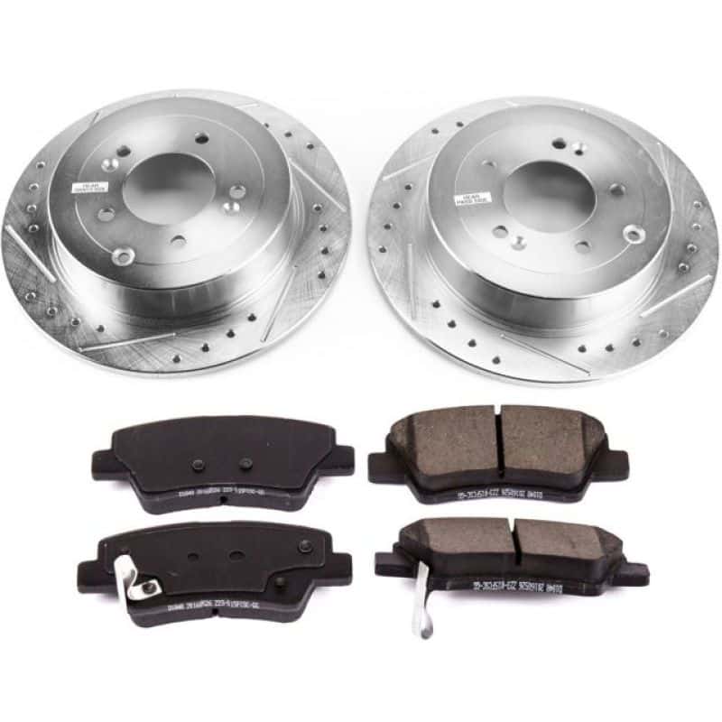 PowerStop — Power Stop 16-18 Hyundai Tucson Rear Z23 Evolution Sport Brake Kit - view 1