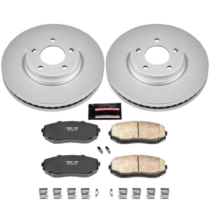 PowerStop — Power Stop 07-09 Ford Edge Front Z17 Evolution Geomet Coated Brake Kit - view 1